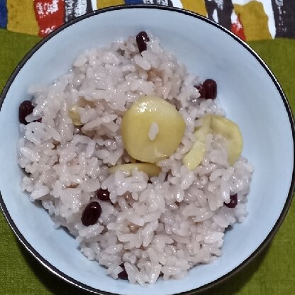 簡単に栗赤飯が作れて嬉しいです♡ありがとうございます★